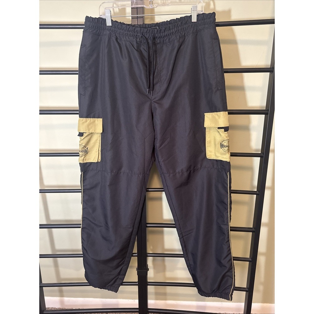 Primitive Skateboarding Track Pants Cargo Independent Truck‎ Company Black Large